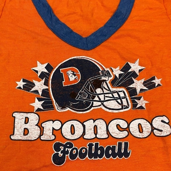 Women's Denver Broncos NFL Football Sports Tee Top Shirt - Picture 3 of 7